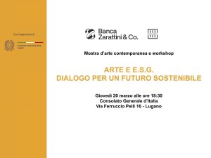 Arte e ESG: dialogo per un futuro sostenibile