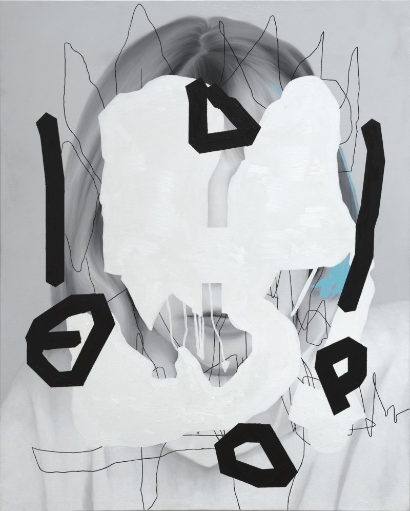 He Wei - Burning the face 2017