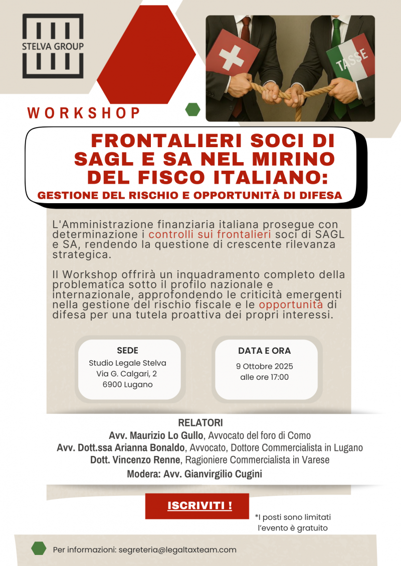 Locandina Workshop