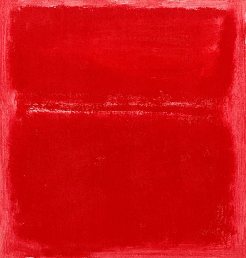 Mark Rothko: (1903 –1970 ) tela incompiuta 25 febbraio 1970.