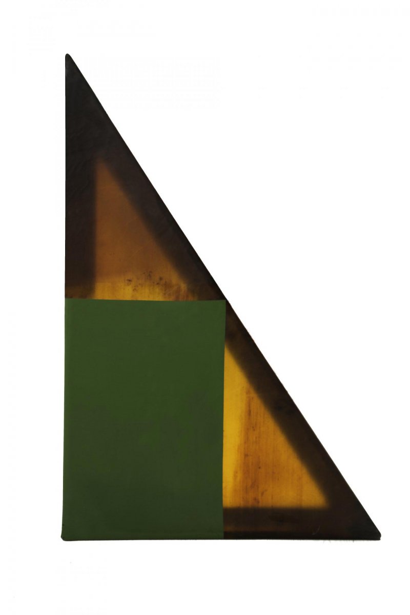Elio Marchegiani - Grammature di colore su gomma 1973