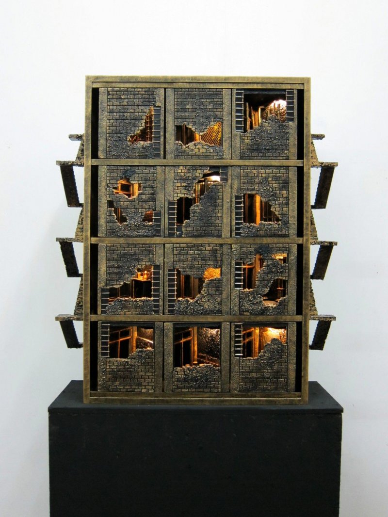 Aditya Novali The wall series - Memories of Nowhere 2013