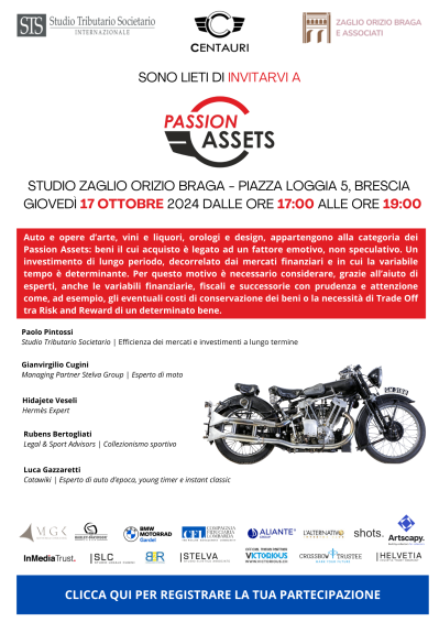 Tappa a Brescia per Passion assets