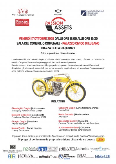 Passion Asset Lugano - More than passion, it